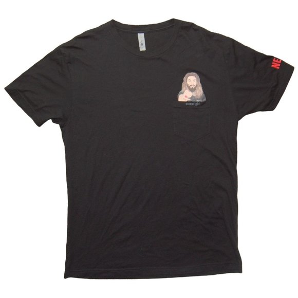 Netflix Other - Netflix Sweet Girl Jason Momoa Promo Short Sleeve Pocket T-Shirt Men's Large